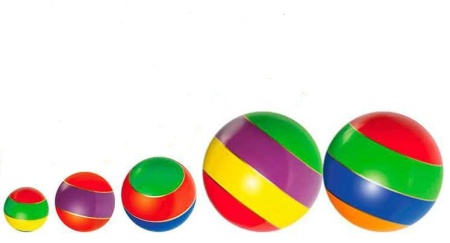 Купить Мячи резиновые (комплект из 5 мячей различного диаметра) в Канске 