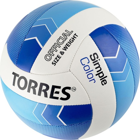Купить Мяч волейбольный Torres Simple Color любительский р.5 в Канске 